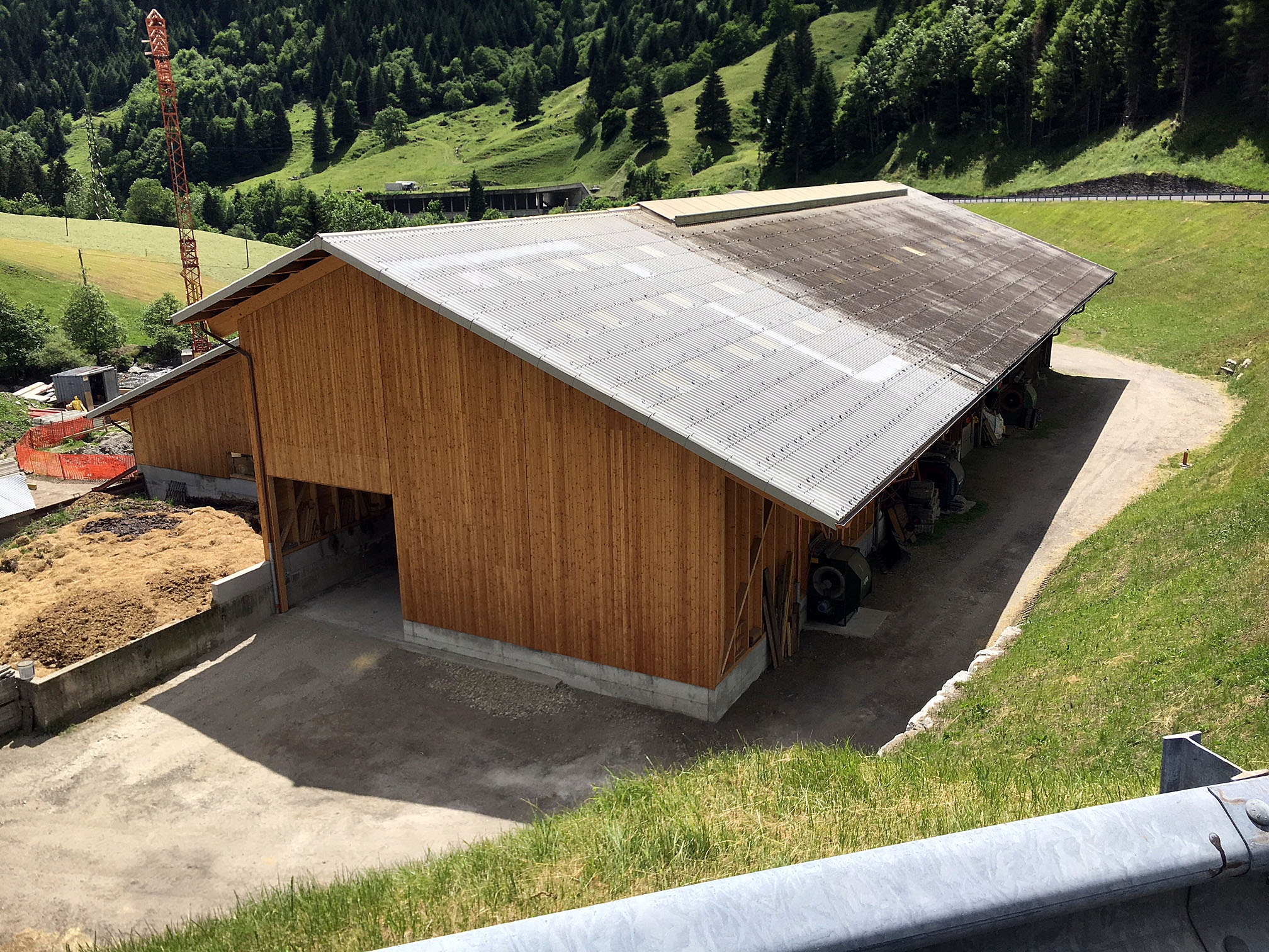 Stalla Azienda Agricola - Campo Blenio - Realizzazione 2018